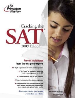 Cracking the SAT, 2009 Edition 9780375428562