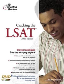 Cracking the LSAT with DVD, 2009 Edition 9780375428623