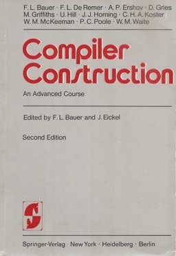 Compiler Construction 9780387080468