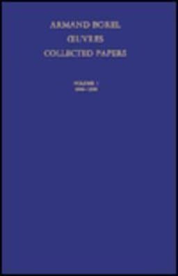 Oeuvres - Collected Papers 9780387121260