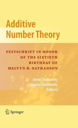 Additive Number Theory 9780387370293