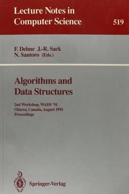 Algorithms and Data Structures 9780387543437