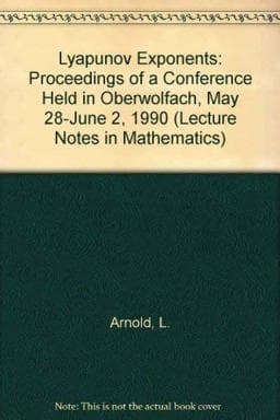 Lyapunov Exponents 9780387546629