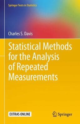 Statistical Methods for the Analysis of Repeated Measurements 9780387953700