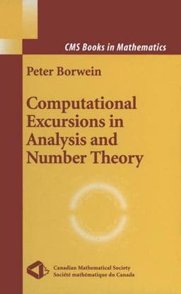 Computational Excursions in Analysis and Number Theory 9780387954448