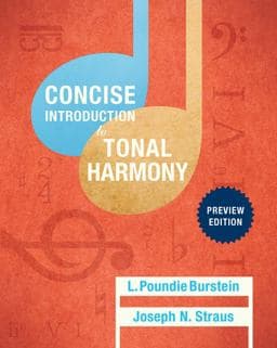 Concise Introduction to Tonal Harmony: Preview Edition 9780393264777