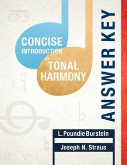 Concise Introduction to Tonal Harmony 9780393265743