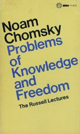 Problems of Knowledge and Freedom 9780394472607