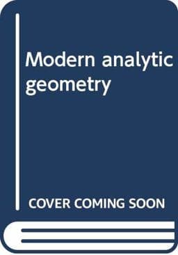 Modern Analytic Geometry 9780395430668