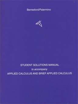 Applied Calculus 9780395746264
