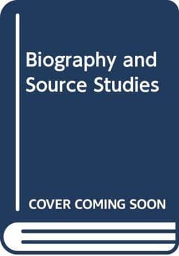 Biography and Source Studies 9780404634100