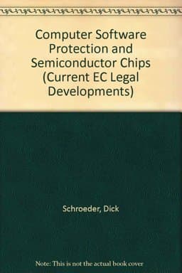 Computer Software Protection and Semiconductor Chips 9780406040213