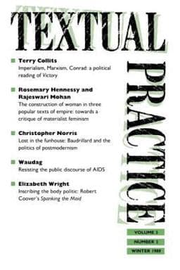 Textual Practice 9780415037495