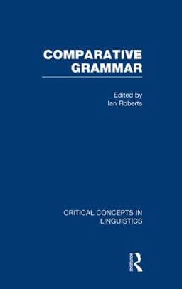 Comparative Grammar 9780415342032