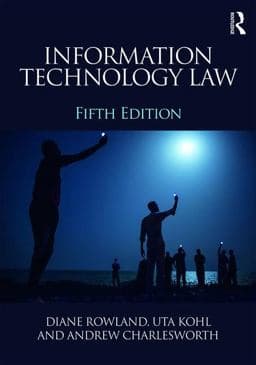 Information Technology Law 9780415870160