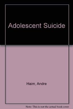 Adolescent Suicide 9780422738002