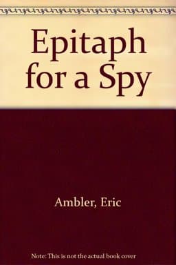 Epitaph for a Spy 9780425065648