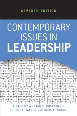 Contemporary Issues in Leadership 9780429973635