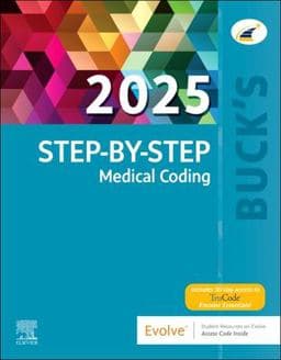 Buck's Step-By-Step Medical Coding, 2025 Edition 9780443248788