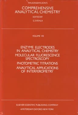 Comprehensive Analytical Chemistry 9780444415233