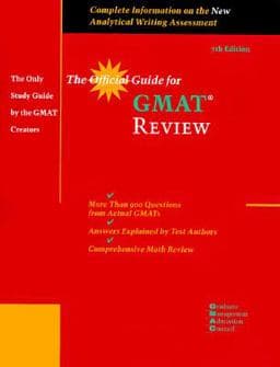 The Official Guide for GMAT Review 9780446395571