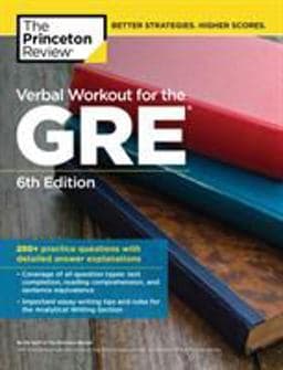 Verbal Workout for the GRE, 6th Edition 9780451487858