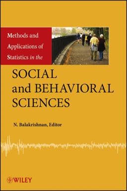 Methods and Applications of Statistics in the Social and Behavioral Sciences 9780470405079