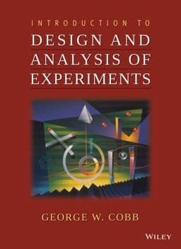 Introduction to Design and Analysis of Experiments 9780470412169