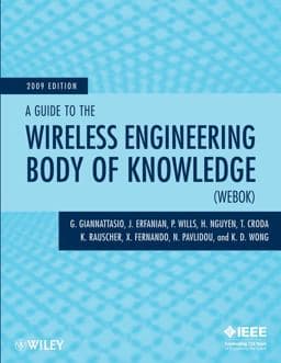 A Guide to the Wireless Engineering Body of Knowledge 9780470433669