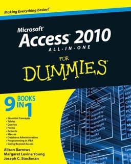 Access 2010 All-In-One for Dummies 9780470532188