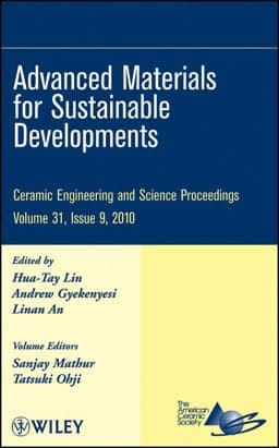 Advanced Materials for Sustainable Developments, Volume 31, Issue 9 9780470594742