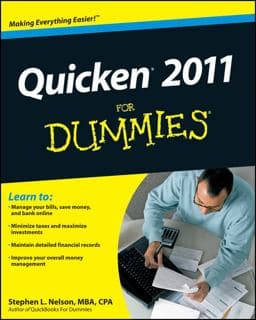 Quicken 2011 for Dummies 9780470646489