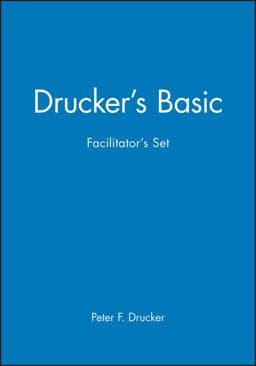 Drucker's Basic Facilitator's Set 9780470931370