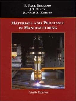Materials and Processes in Manufacturing 9780471033066