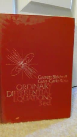 Ordinary Differential Equations 9780471074113