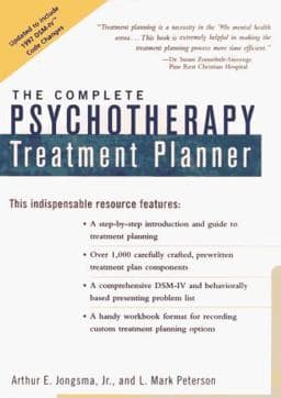 The Complete Psychotherapy Treatment Planner 9780471117384