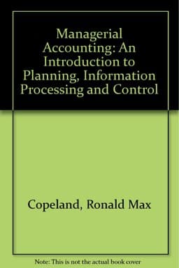 Managerial Accounting 9780471171744