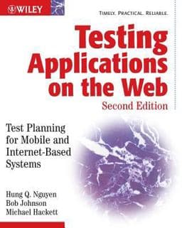 Testing Applications on the Web 9780471201007