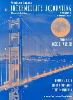 Intermediate Accounting 9780471226574