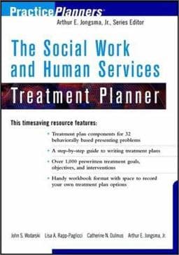 The Social Work and Human Services Treatment Planner 9780471377412