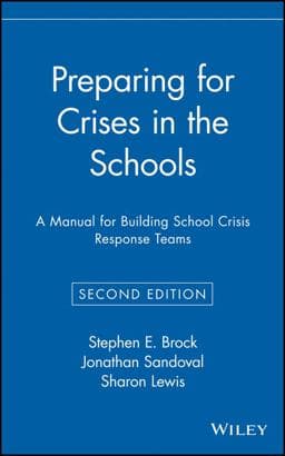 Preparing for Crises in the Schools 9780471384236