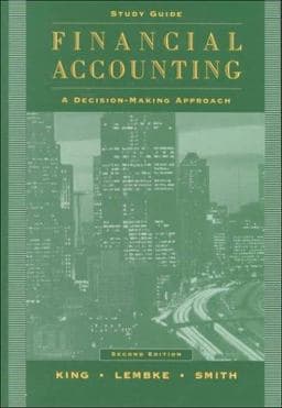 Financial Accounting, Study Guide 9780471390626