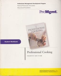 Professional Cooking, Student Workbook 9780471413011