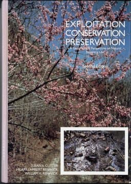 Exploitation, Conservation, Preservation 9780471500773