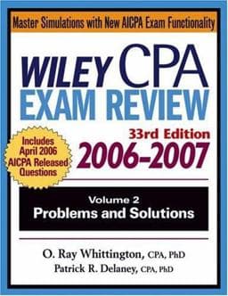 Wiley CPA Examination Review, Problems and Solutions 9780471726777