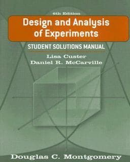 Design and Analysis of Experiments 9780471733041