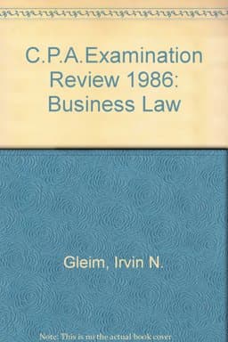 CPA Examination Review 9780471829287
