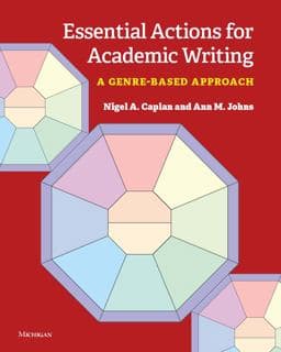 Essential Actions for Academic Writing 9780472037964
