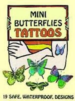 Mini Butterflies Tattoos 9780486403397