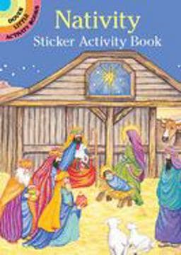 Nativity Sticker Activity Book 9780486417455